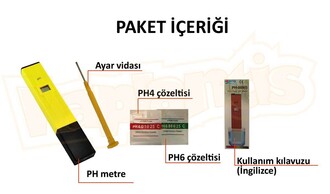 AEK-Tech 0-14 PH Dijital Ph Metre Ph Ölçer - Thumbnail