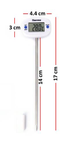 AEK-Tech Hidrometre, 250ml Mezür ve TA-288 Termometre Seti