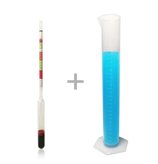 AEK-Tech - AEK-Tech Hydrometer and Arco 250ml Measure Set