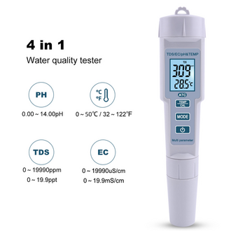 AEK-Tech PH-686 4'ü 1 arada PH Metre TDS EC ve Sıcaklık Ölçer - Thumbnail