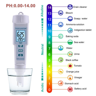 AEK-Tech PH-686 4'ü 1 arada PH Metre TDS EC ve Sıcaklık Ölçer - Thumbnail