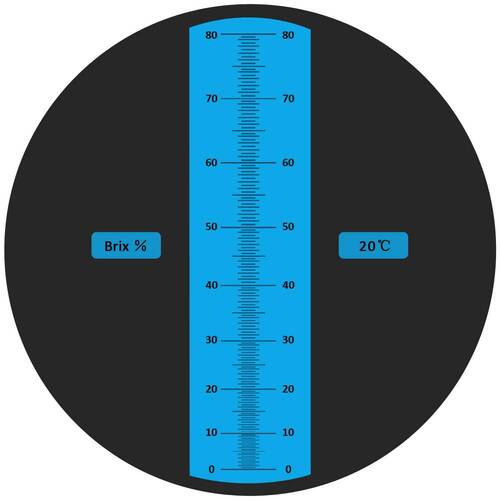 ATC 0-80 Şeker Yoğunluk Ölçer Brix Refraktometre