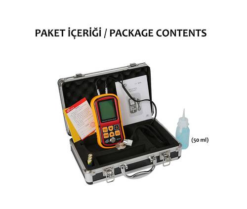 BENETECH GM100 Ultrasonik Kalınlık Ölçer