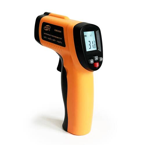 BENETECH GM550H Infrared Temassız Kızılötesi Termometre Renkli Ekran Alarm