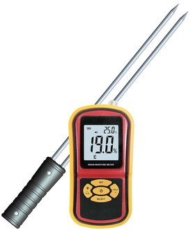 Benetech - BENETECH GM640 Portable Digital Grain Moisture Meter with Measuring Probe