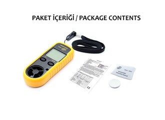 BENETECH GM816 Anemometre Termometreli Hava Akım Ölçer - Thumbnail