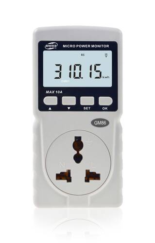 BENETECH GM86 Enerjimetre Watt Güç Ölçer