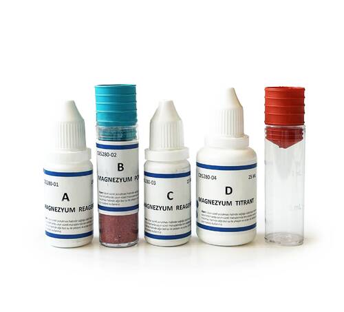 ChemBio Magnezyum Test Kiti 70 Test Titrimetrik 2.4 ppm/damla