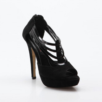 Deda - DEDA Cage Woman Stiletto Suede Black 1503