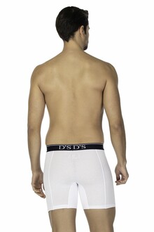 D'S DAMAT Comfort Boxer Uzun Beyaz - Thumbnail