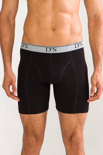 D'S DAMAT Comfort Boxer Uzun Siyah