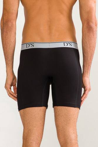 D'S DAMAT Comfort Boxer Uzun Siyah