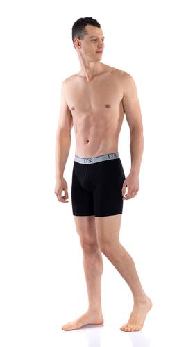 D'S DAMAT Comfort Boxer Uzun Siyah