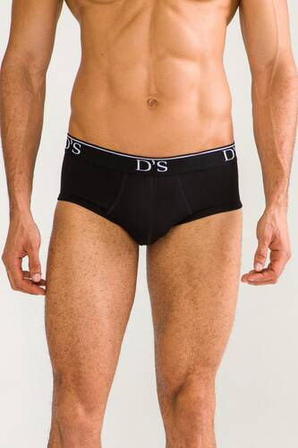 D'S DAMAT Comfort Erkek Slip Siyah