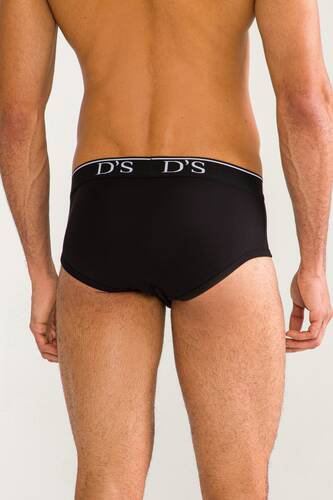 D'S DAMAT Comfort Erkek Slip Siyah