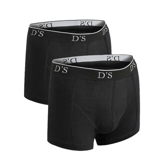 D'S Damat - D'S DAMAT Trendy Sport 2'li Boxer Siyah