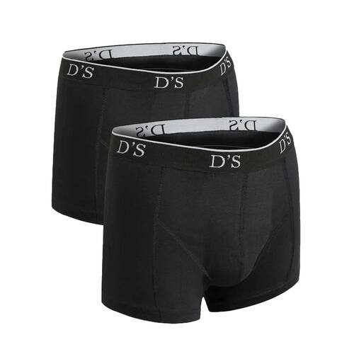 D'S DAMAT Trendy Sport 2'li Boxer Siyah