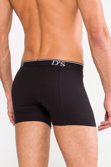 D'S DAMAT Trendy Sport 2'li Boxer Siyah - Thumbnail