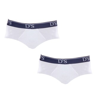 D'S Damat - D'S DAMAT Trendy Sport 2'li Erkek Slip Beyaz