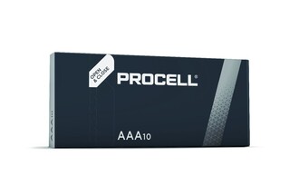 Duracell - Duracell Procell AAA 1.5V LR03 Alkalin İnce Kalem Pil 10'lu Paket