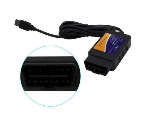 ELM327 Araç Arıza Tespit Cihazı OBD2 V1.5 (USB)