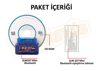 ELM327 Super Mini Bluetooth OBD2 Araç Arıza Tespit - Thumbnail