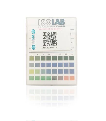 ISOLAB Ph Test Kağıdı 0-14PH 100ad.