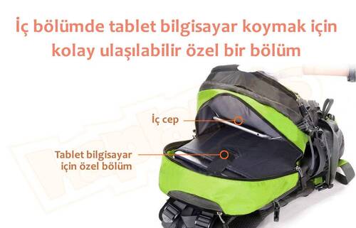 Local Lion Dağcı Sırt Çantası 30L 443 (Yeşil)