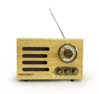 Looptone DSY-HR08 Retro Radyo Espresso - Thumbnail