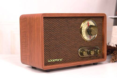 Looptone DSY-R08 Retro Radyo Ceviz