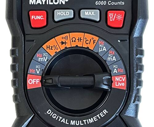 Mayilon HT113C Dijital Profesyonel Multimetre Ekran Aydınlatmalı Auto Range 600V 10A AC DC