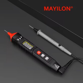 Mayilon HT121 Kalem Tip Akıllı Multimetre Işıklı ve Sesli Alarm Fenerli - Thumbnail