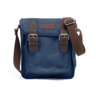 Muchuan - Muchuan Canvas Messenger Bag Blue