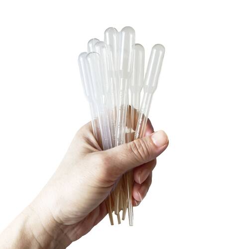 Plastik Pastör Pipeti 3ML Ölçekli 10 ADET