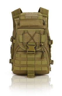 Protector Plus - Protector Plus 40L Molle Tactical Bag Khaki