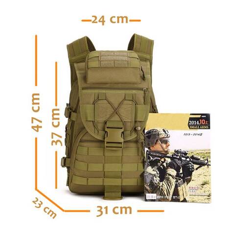 Protector Plus 40L Molle Taktik Çanta (Haki)