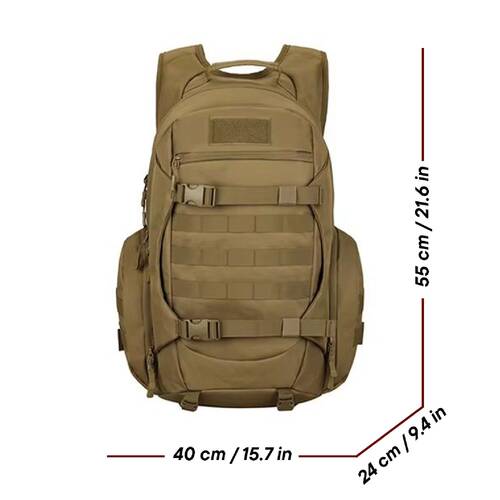 Protector Plus 45L Su Geçirmez Outdoor Sırt Çantası Sportif Haki