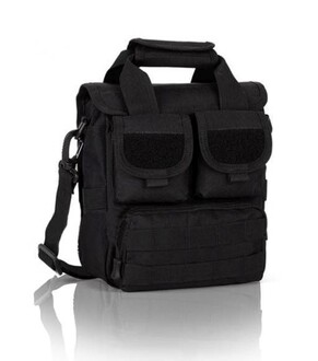 Protector Plus - Protector Plus Multi Section Messenger Bag Black