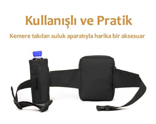 Protector Plus Günlük Kullanım Bel Çantası Siyah