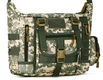 Protector Plus - Protector Plus Messenger Bag (Camo-Grey)