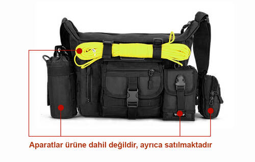 Protector Plus Postacı Çanta (siyah)