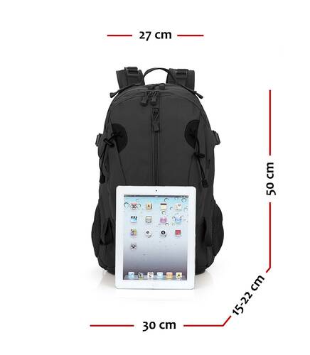 Protector Plus Sırt Çantası 36L Siyah