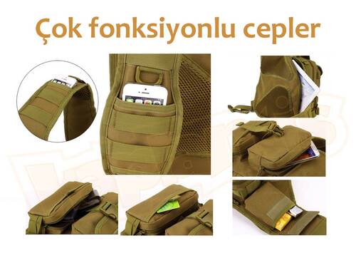 Protector Plus Taktik Çanta (haki)