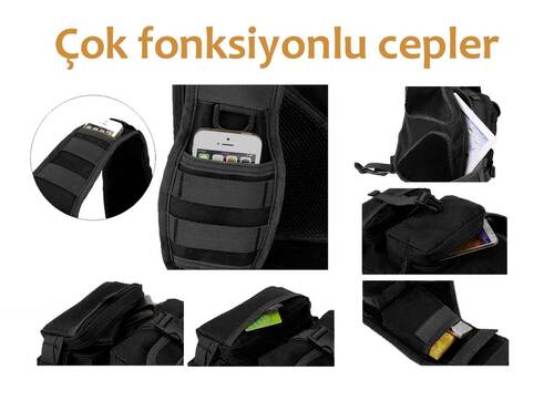 Protector Plus Taktik Çanta (siyah)