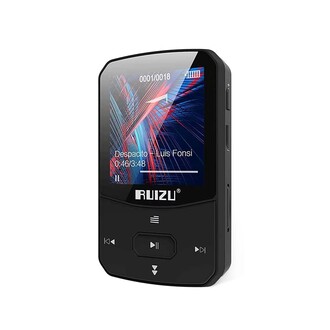 Ruizu - Ruizu X52 MP3 Çalar Bluetooth 5.0 8GB FM Radyo Pedometre Saat