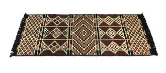 Shark Anadolu Baklava Kilim Kahve - Thumbnail