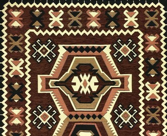 Shark Anadolu Kafkas Kilim Kahve - Thumbnail