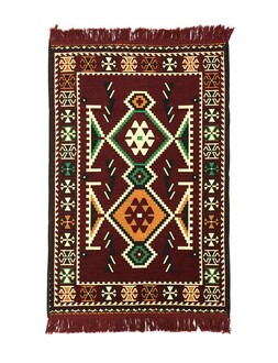 Shark Anadolu Kilim Bordo - Thumbnail