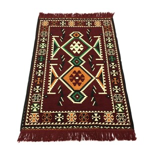 Shark Anadolu Kilim Bordo - Thumbnail