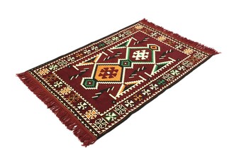 Shark Anadolu Kilim Bordo - Thumbnail